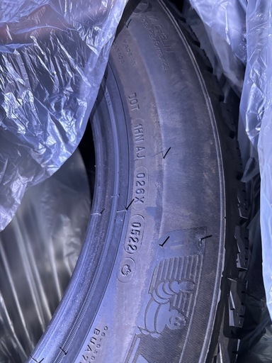 スタッドレスタイヤ4本セットミシュラン2022年製 (さんぺー) 倉敷の