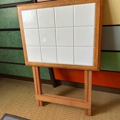 タイルテーブル😊☘️の画像