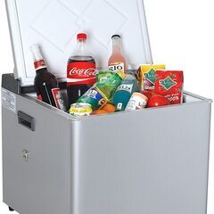 ●エルロン● フロステル 3way冷蔵庫 42L キャンプ 災害用 3W-42Gの画像