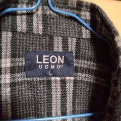 秋冬用メンズシャツ　Lサイズの画像