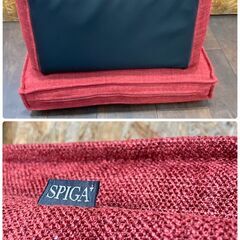 ジ495/ スピガ バレンタイン クッションレスト ストップシート仕様 SPIGA valentine レッドの画像