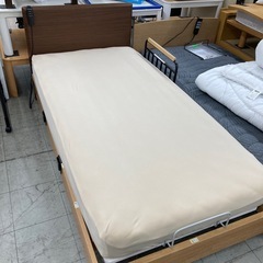 ⭐︎未使用⭐︎ニトリ　2モーター電動シングルベッド　シーツ・カバー付きの画像