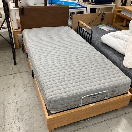 ⭐︎未使用⭐︎ニトリ　2モーター電動シングルベッド　シーツ・カバー付き