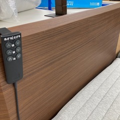 ⭐︎未使用⭐︎ニトリ　2モーター電動シングルベッド　シーツ・カバー付きの画像