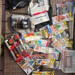 釣り用具セット　　　未使用のものもありの画像
