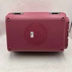 【中古美品】Richell/リッチェル キャンピングキャリー ペット用 ピンク 1点 ペット 犬 猫　かごの画像