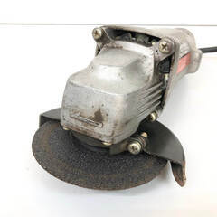 ss7859　神鋼 電気ディスクグラインダ T-100GDH-6 100mm 電動工具 研削 バリ取り 仕上げ さび落とし 切断 大工道具 ディスクグラインダー 中古の画像