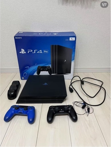 ps4pro+ゲームパッド+HDMI線