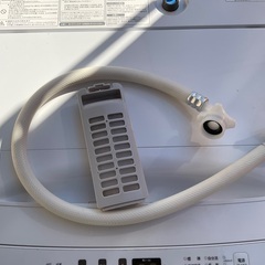 【RKGSE-381】特価！ハイセンス/5kg/全自動洗濯機/AT-WM5511-WH/中古/2021年製/店頭引取推奨商品/弊社近隣配達も可の画像