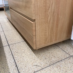 リユースマン倉敷、TV台、ナチュラル、テレビ台の画像