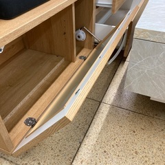 リユースマン倉敷、TV台、ナチュラル、テレビ台の画像