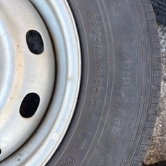 ホイール4本セット　145R12の画像