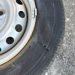 ホイール4本セット　145R12の画像