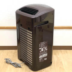 ss7874　シャープ 加湿空気清浄機 ブラウン KI-AX70-T ～31畳 取扱説明書付 元箱付 SHARP プラズマクラスター25000 加湿器 こげ茶 3.6L 気化式 乾燥対策 脱臭 花粉 ホコリ PM2.5 加湿空気清浄機 中古の画像