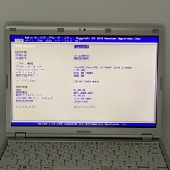パナソニック Let's note CF-SZ6 SSD Office 2021の画像