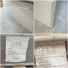 【配送 組立無料】NITORI ニトリ 収納付き×2 シングルベッド 人気のホワイト 照明付き 左右引き出し入替可能♬配送組立無料♬の画像