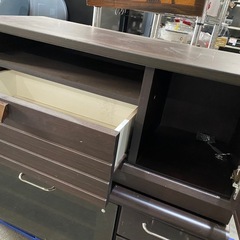 ⭐️土日元気に営業中‼️⭐️ テレビボード(ブラウン)の画像