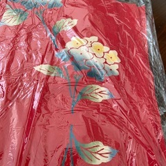 浴衣　あじさい柄の画像