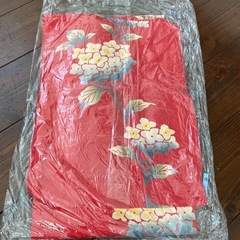 浴衣　あじさい柄の画像