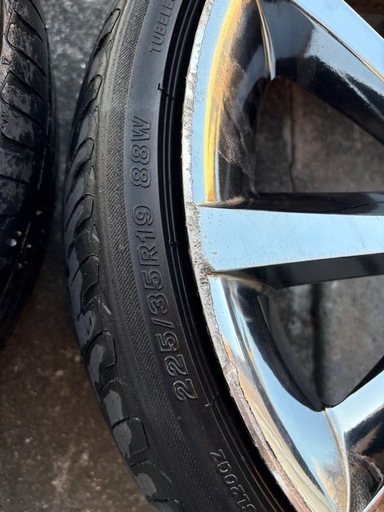 クレンツェ4本セット　225/35R19