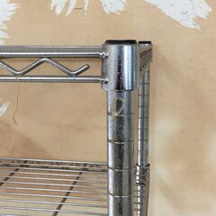 ４段メタルラック　巾90ｃｍ　の画像