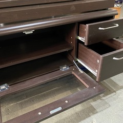 ⭐️土日元気に営業中‼️⭐️ テレビボード(ブラウン)の画像