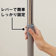ニトリ　パイプハンガーラックの画像