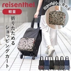 折り畳めるショッピングカートの画像