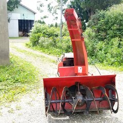 除雪機★動作OK 三菱 大型 MSR1100H ガソリン 15馬力 動画有★交換 下取り上取り可札幌の画像