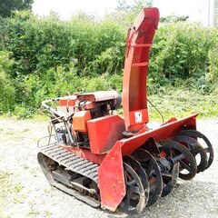 除雪機★動作OK 三菱 大型 MSR1100H ガソリン 15馬力 動画有★交換 下取り上取り可札幌の画像