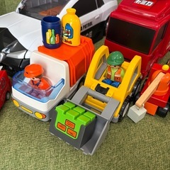 playmobil 消防車 救急車 パトカー　の画像