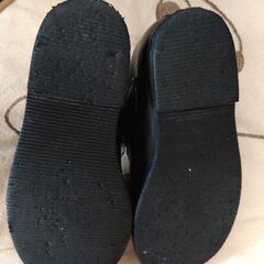 幼児お出掛け用　黒靴　16cmの画像