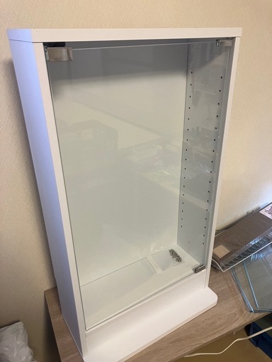 コレクションラック　白