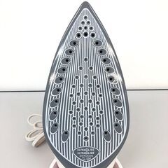 ss7884　ティファール アイロン ピンク ウルトラグライド 4671 T-fal FV4671J0 スチームアイロン 取扱説明書付き 大量スチーム パワフル スチーマー しわ伸ばし アイロン 中古の画像