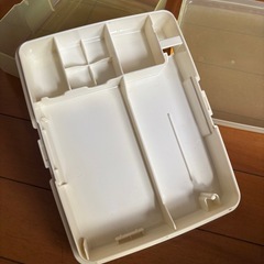 裁縫箱　黄色の画像