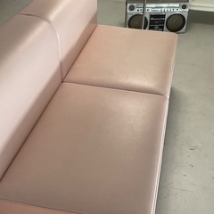 ピンクソファ/大阪24日まで/韓国インテリア　の画像