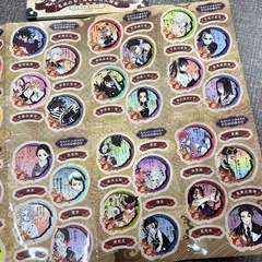 未使用　「鬼滅の刃 」21巻特装版謹製彩色人物録32キャラシールの画像