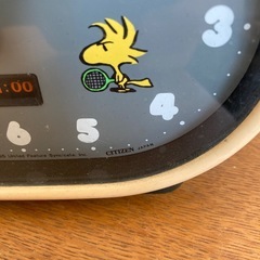 かわいいスヌーピー時計　昭和レトロの画像