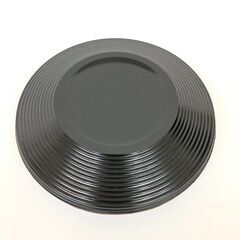 ss7886　桜皮細工 梅鉢 8寸 おまけ付 菓子鉢 直径24cm 朱塗 菓子皿 菓子器 菓子入れ 大皿 丸皿 木製 和食器 菓子鉢 未使用品の画像