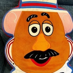 ディズニー　ポテトヘッド　クッションの画像