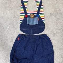 【ミキハウス 】プッチー スタイ・ブルマセット【70-90サイズ】の画像