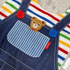 【ミキハウス 】プッチー スタイ・ブルマセット【70-90サイズ】の画像