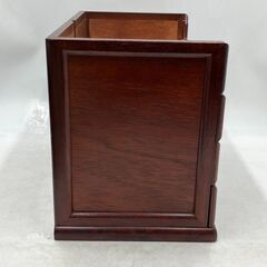 【現状品】卓上 収納ボックス 引き出し レトロ 木製 昭和レトロ 1点 コンセプトの画像