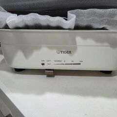 TIGER　ホットプレート　たこ焼きプレート付きの画像