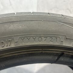 YOKOHAMA BluEarth-GT 225/45R18 18インチ 夏タイヤ 4本 21年製 バリ溝 クラウン レヴォーグ マークX プリウスα オデッセイ等　(KTJ632)クレジットカード QRコード決済可能の画像