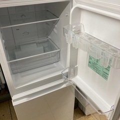 リユースマン倉敷、冷蔵庫135L、ホワイト、AQUA、AQR-14E2、2023年製の画像