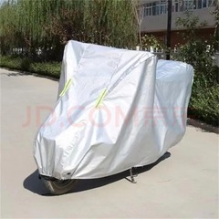 バイクカバー 自転車カバー 厚手 長さ2cm-2.4cmのバイク対応 新品2点セット の画像