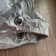 バイクカバー 自転車カバー 厚手 長さ2cm-2.4cmのバイク対応 新品2点セット の画像