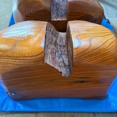 けやき置き台2個セットの画像