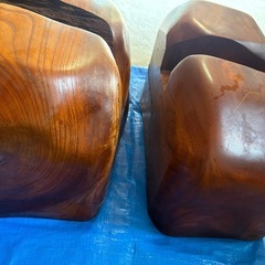 けやき置き台2個セットの画像